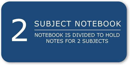 Roaring Spring Environotes Recycled Two Subject Notebook, 80 Sheets - view 6