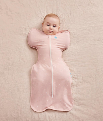 Love to Dream Swaddle Up, Newborn 2.2-3.8kg, Twinkle Powder Blue, 1.0 Tog - view 2