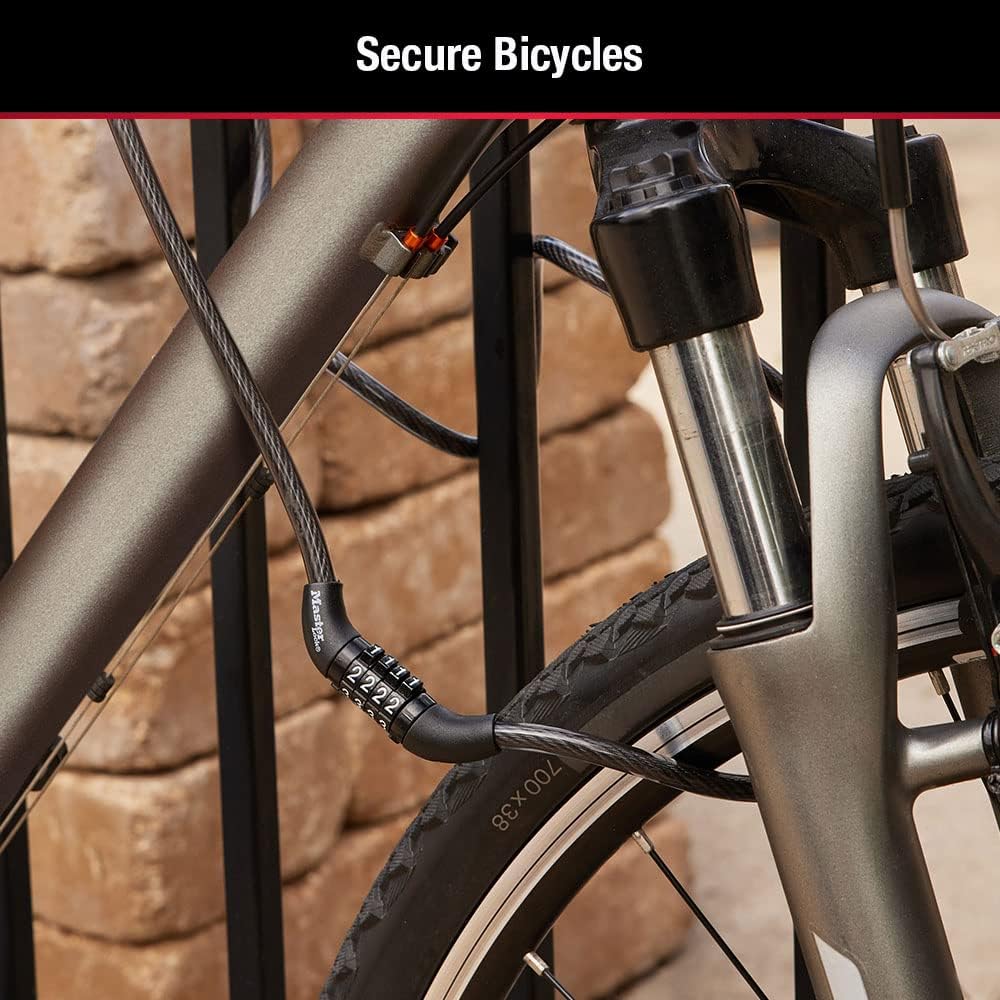 Master Lock 8143D Combination Cable Bike Lock, 4 ft - view 6