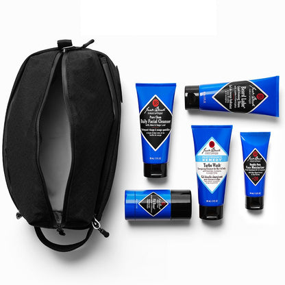 Jack Black Jetsetter Travel Size Skin Care Set for Men with Travel Bag - view 3