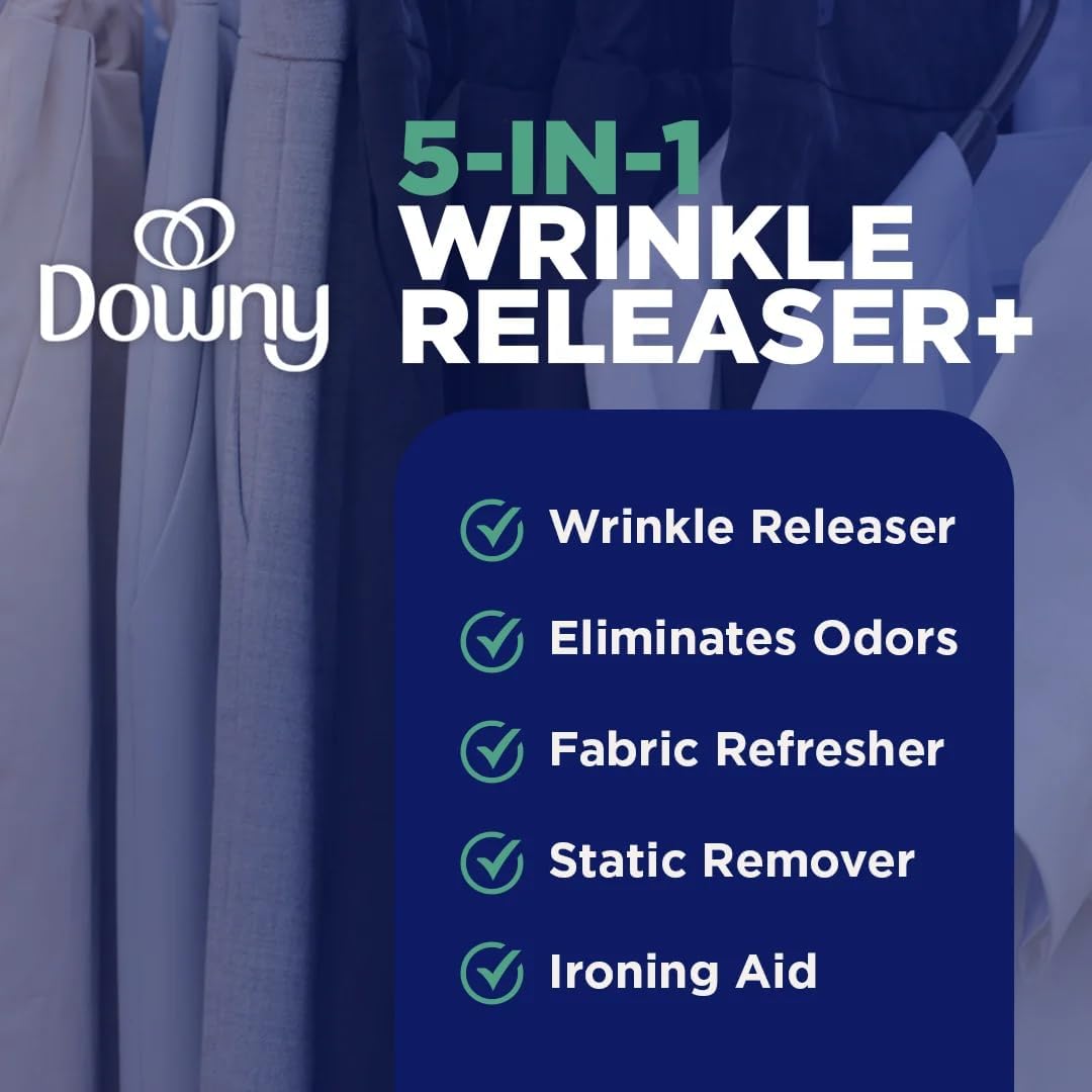Downy Wrinkle Releaser Fabric Refresher Crisp Linen 1 L (33.8 fl oz) - view 6
