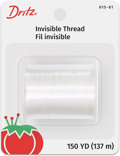 Dritz Invisible Thread, Clear, 150 Yards