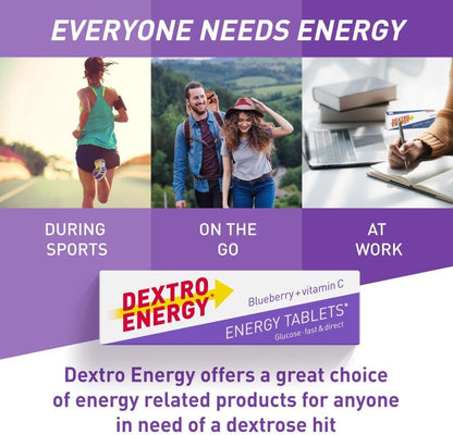 Dextro Energy Blueberry Glucose Tablets 14 Count (Pack of 24) - view 5