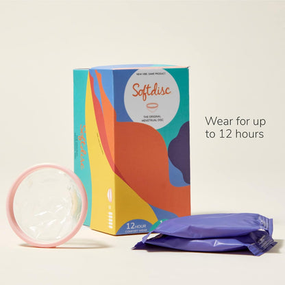 Softdisc Menstrual Discs Disposable Period Discs 14 Count - view 2