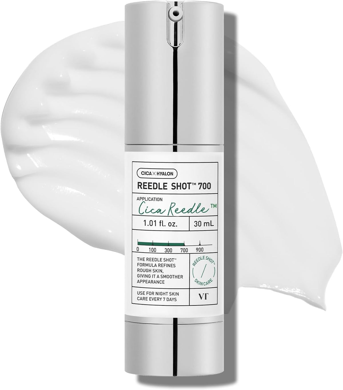 VT Cosmetics CICA Reedle Shot Serum 700, 30 ml (1 fl oz)
