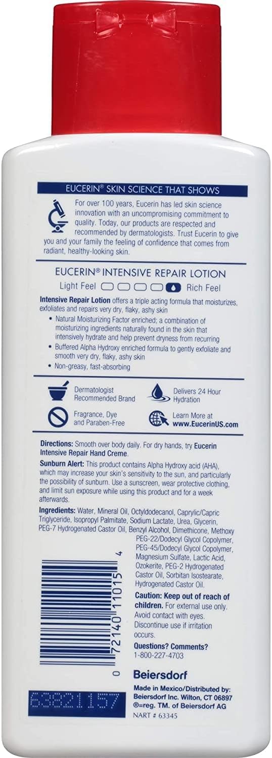 Eucerin Intensive Repair Lotion, 8.4 oz, Pack of 2 - view 5
