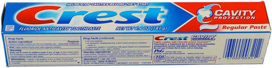 Crest Cavity Protection Toothpaste, Regular 6.4 oz - view 2