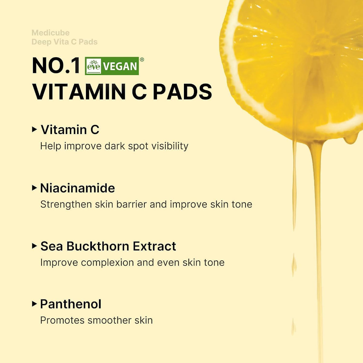 medicube Deep Vita C Toner Pads - view 3