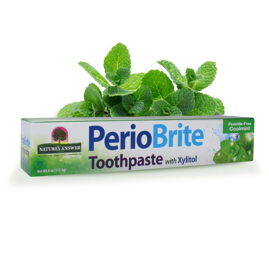 Nature's Answer PerioBrite Natural Toothpaste, Cool Mint, 4 oz, Pack of 2
