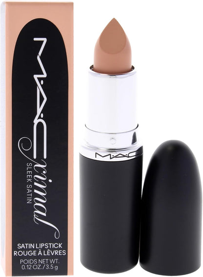 MAC Macximal Satin Lipstick, 833 Crème D'Nude, 0.12 oz - view 3