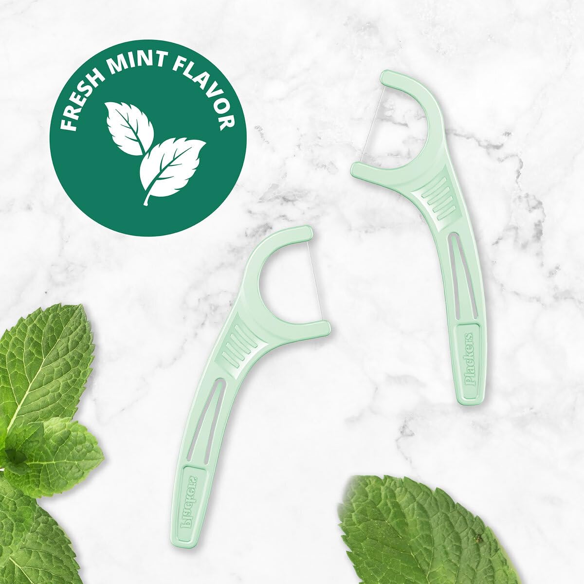 Plackers Micro Mint Floss Picks, 600 Count (4 x 150) - view 3