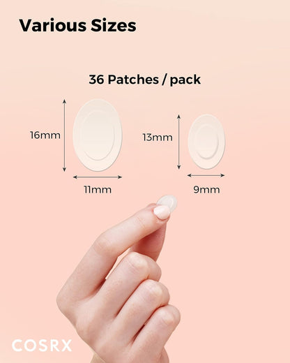COSRX Master Pimple Patch Intensive, 36 Oval Patches in 2 Sizes - view 5