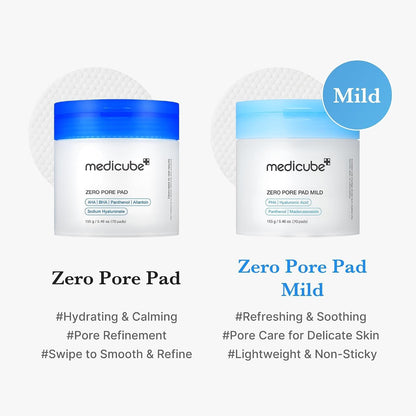medicube Zero Pore Pad Mild 2.0 Gentle Exfoliating Toner Pads - view 3