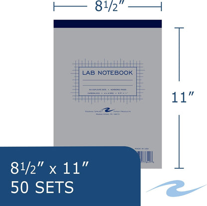 Roaring Spring Top Bound Science Lab Notebook, Graph Ruled, 50 Sets - view 2