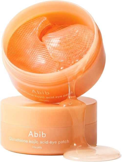 Abib Glutathione Kojic Acid Eye Patches, 60 Count