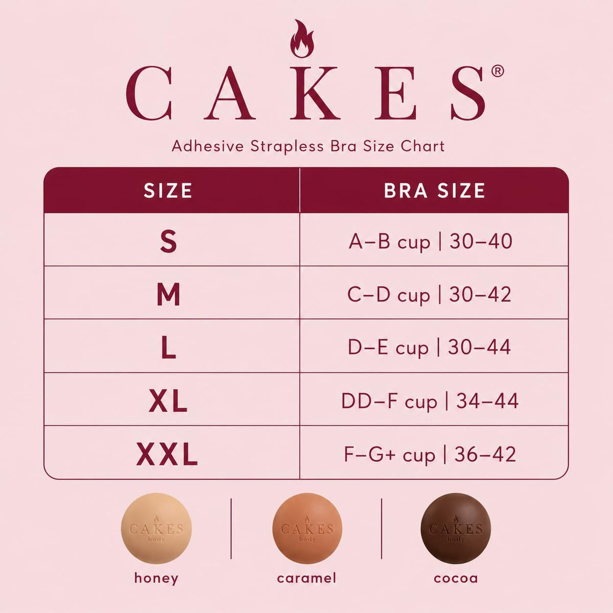 CAKES Body Cleavage Bra V2, Honey, Size S - view 5