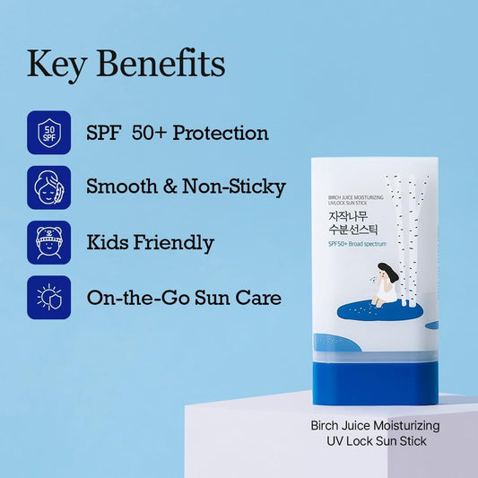 ROUND LAB Birch Juice Moisturising Sun Stick SPF 50+ PA++++, 19 g - view 2