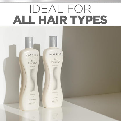 Biosilk Silk Therapy Shampoo and Conditioner Duo Set 12 oz - view 6