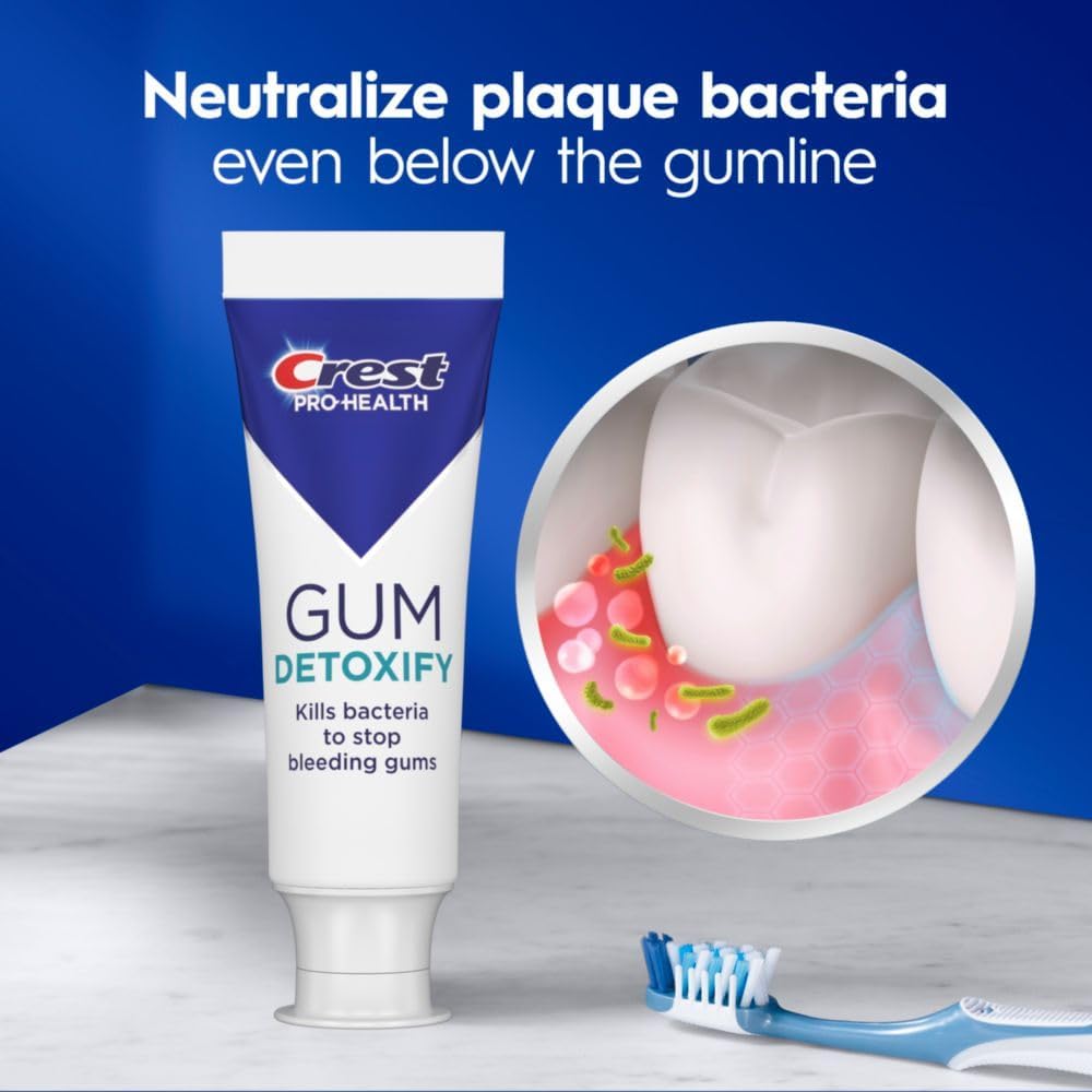 Crest Pro-Health Gum Detoxify Deep Clean Toothpaste, 4.8 oz, Pack of 3 - view 5