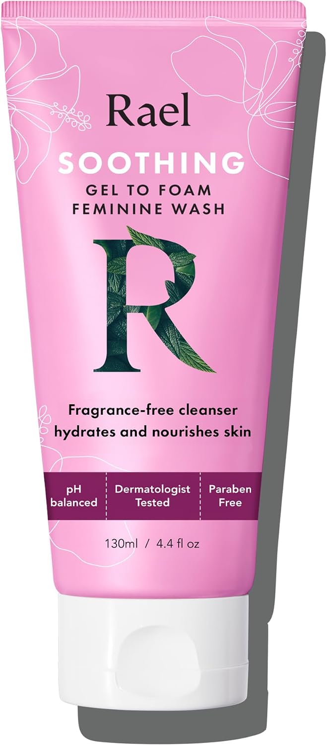 Rael Soothing Gel to Foam Intimate Feminine Wash, 130 ml (4.4 fl oz) — product view