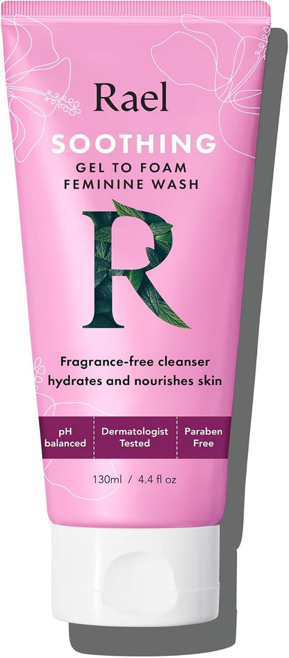 Rael Soothing Gel to Foam Intimate Feminine Wash, 130 ml