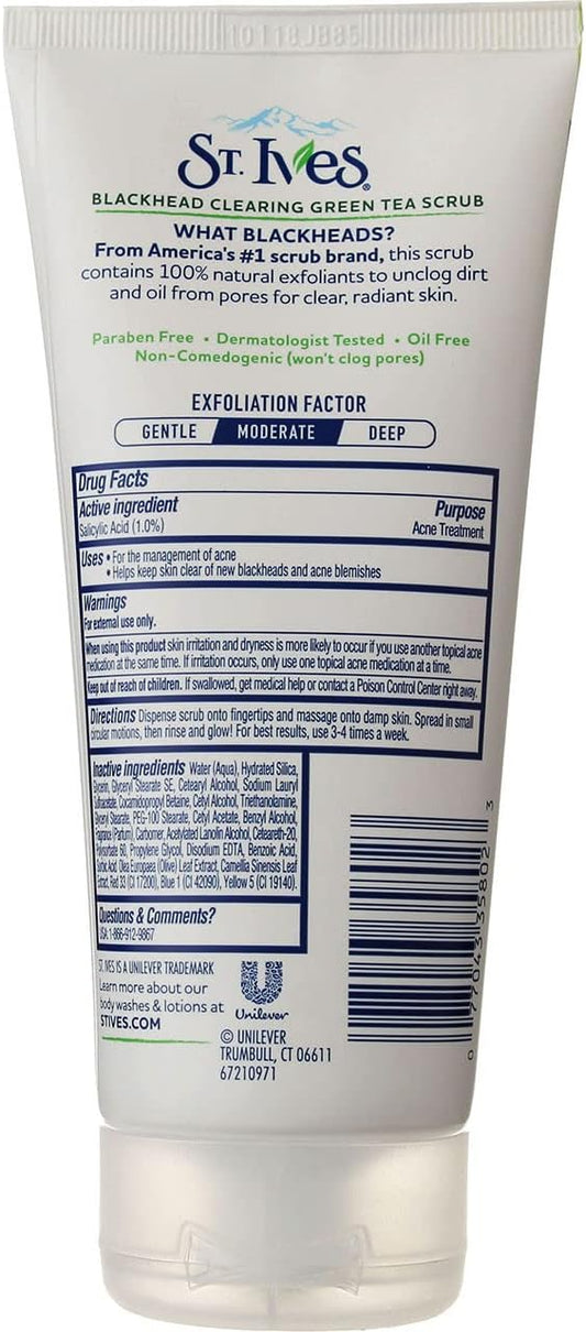St. Ives Blackhead Clearing Face Scrub Green Tea 6 oz, Pack of 2 - view 2