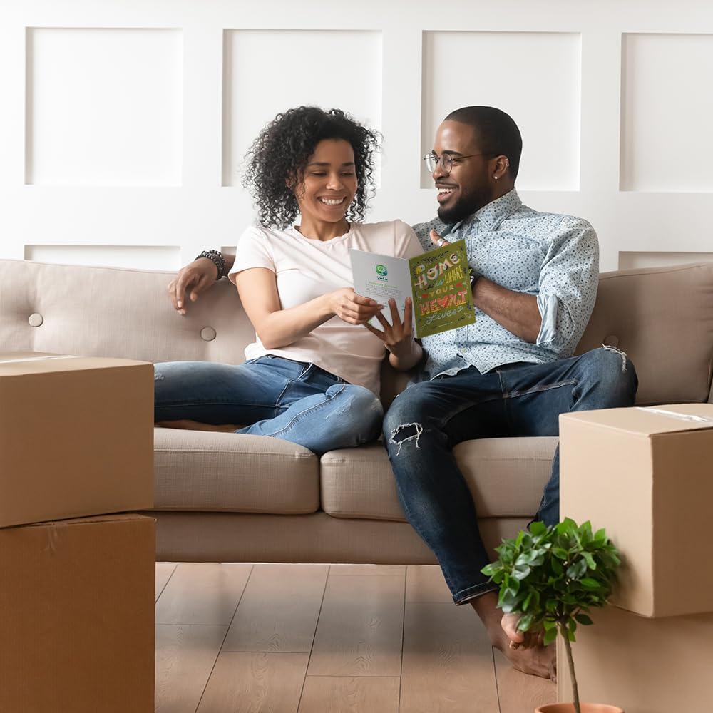 Tree-Free Greetings New Home Card, Home Is Where, 5 x 7 Inch - view 6