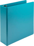 Samsill Plant-Based 7.6 cm (3 Inch) Round Ring View Binder, Aqua Blue