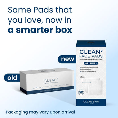 Clean Skin Club Clean² Pads 2.0 Extra Large Triple-Layer Face Pads - view 2