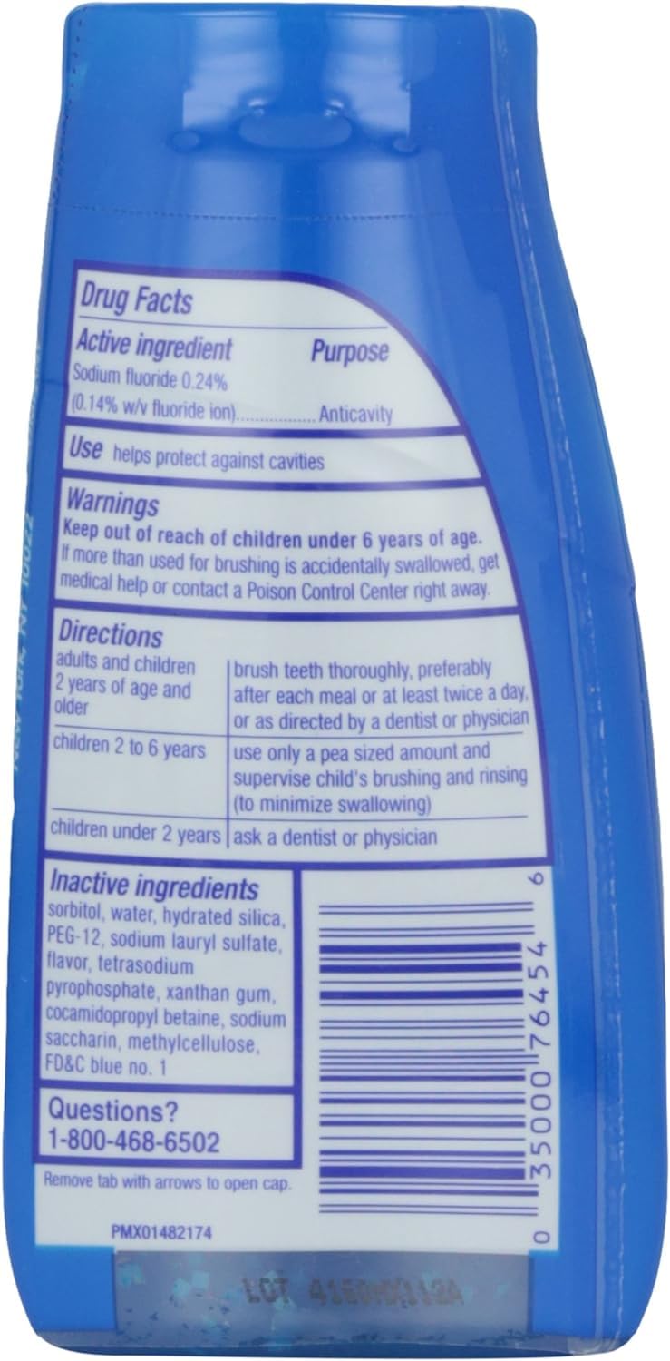 Colgate Max Fresh Liquid Toothpaste with Mini Breath Strips, Cool Mint 4.6 oz - view 2