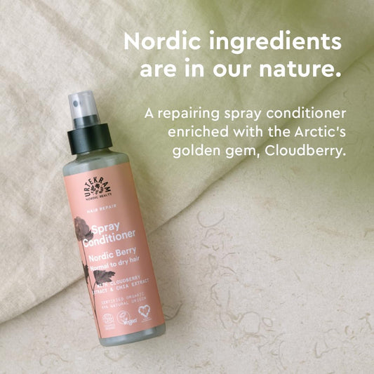 Urtekram Nordic Berry Spray Conditioner 250ml (8.5 fl oz) - view 2