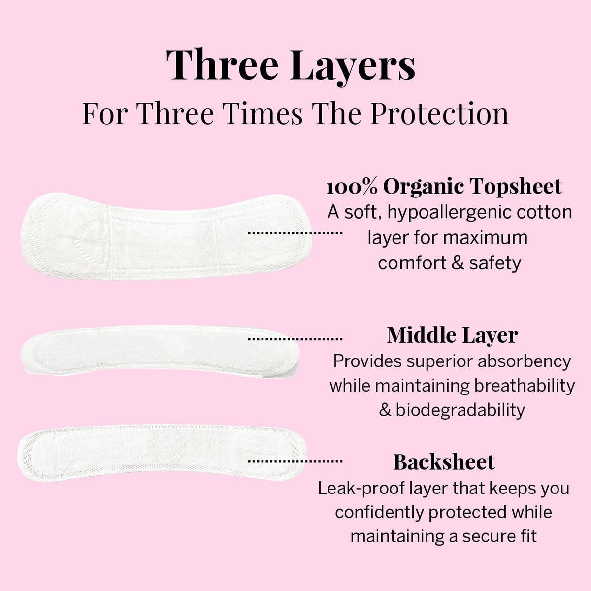 Pixie Organic Cotton Regular Wrapped Panty Liners 44 Count - view 4