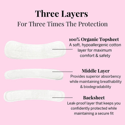 Pixie Organic Cotton Regular Wrapped Panty Liners 44 Count - view 4