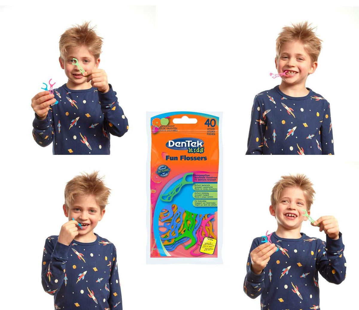 DenTek Kids Fun Flossers — alternate product view