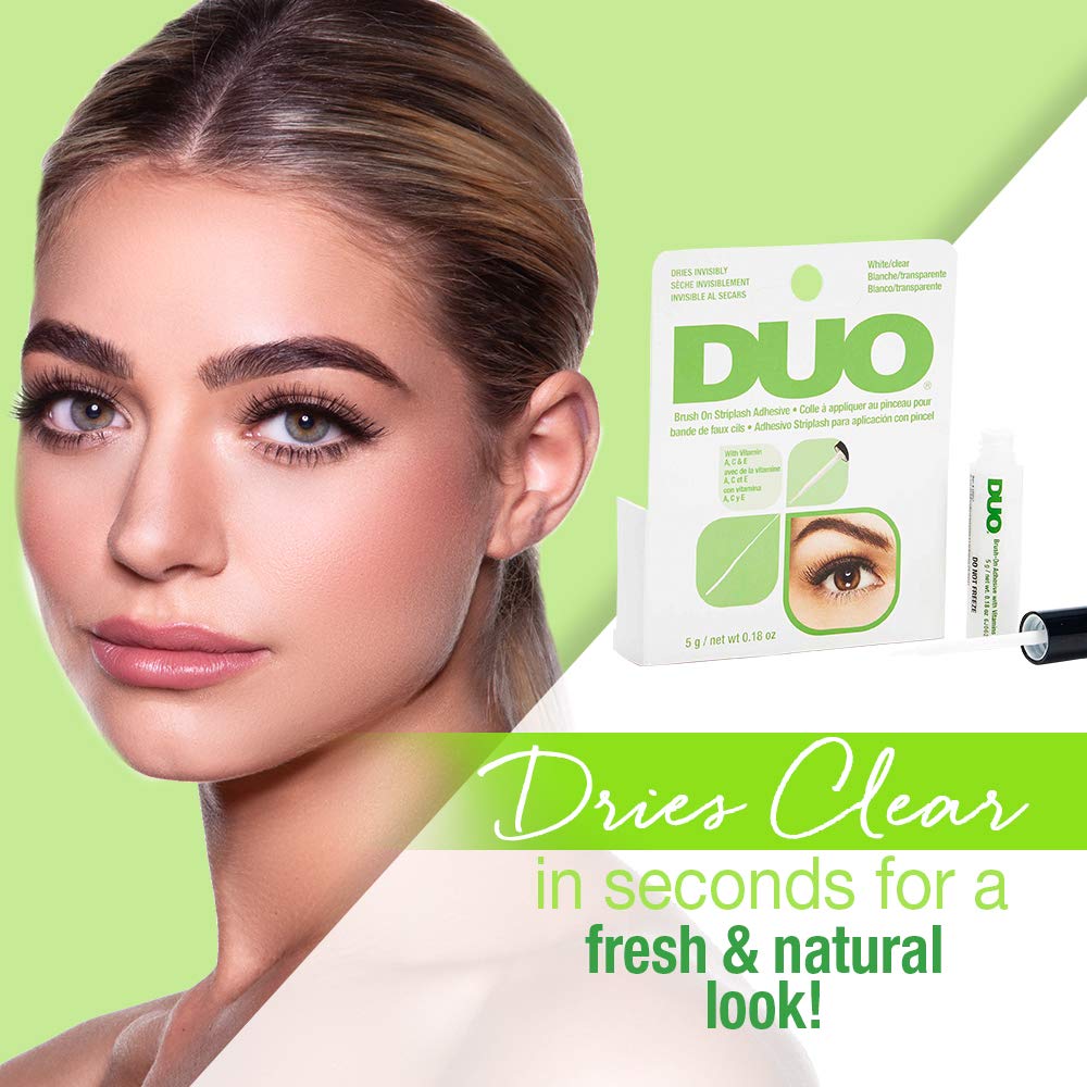 DUO Brush-On Clear Striplash Adhesive, Latex Free, 5 g - view 3