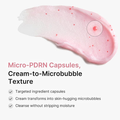 medicube PDRN Pink Glutathione Capsule Foam Cleanser 125 ml - view 6