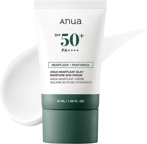 Anua Heartleaf Silky Moisture Sun Cream SPF 50 50ml