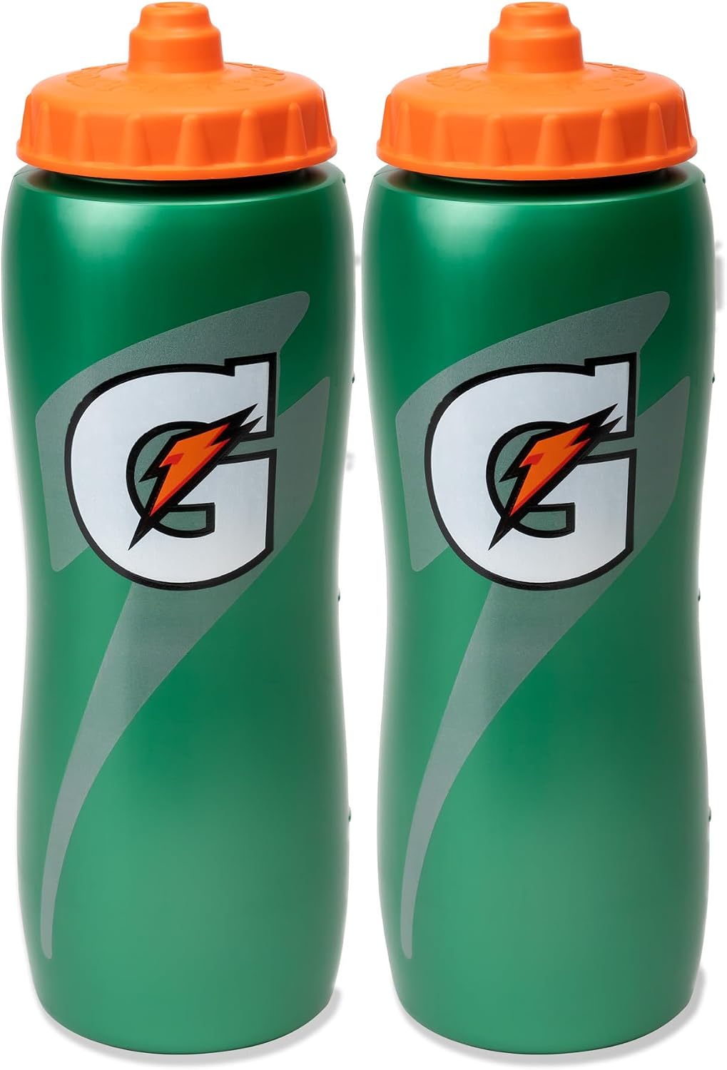 Gatorade 32 oz Squeeze Sports Water Bottle, Pack of 2