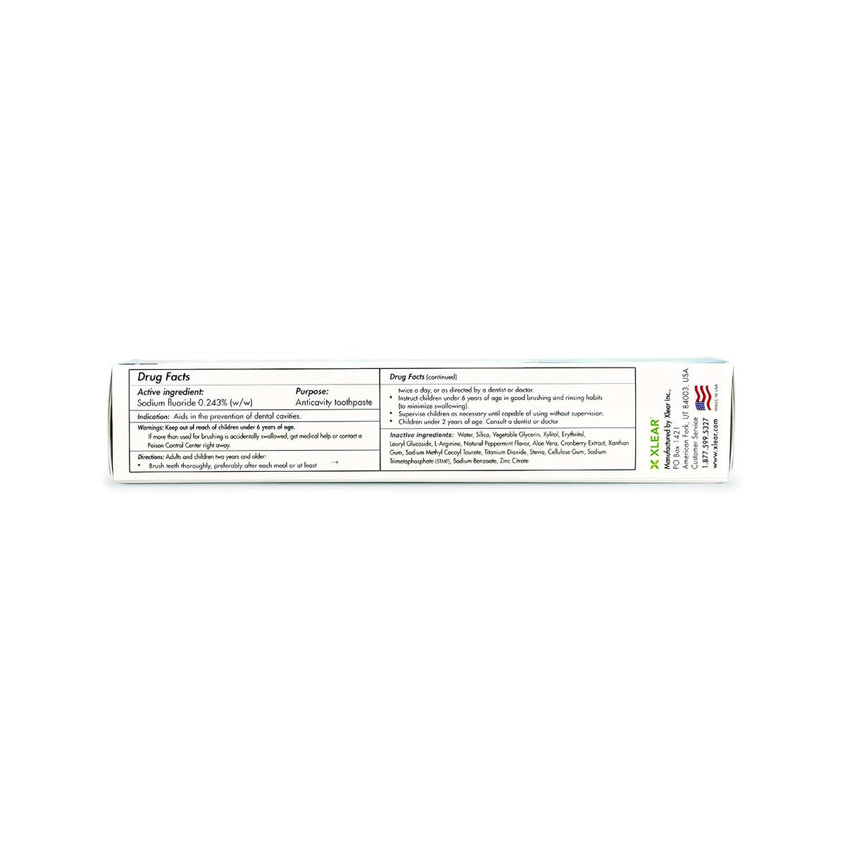 Spry Peppermint Xylitol Toothpaste 4 oz (113 g) - view 4