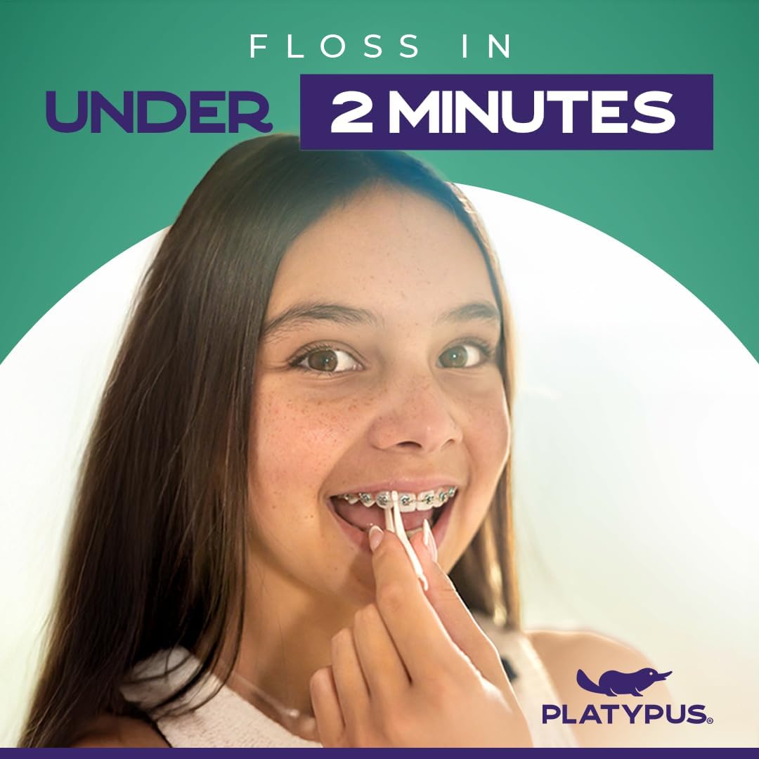 Platypus Orthodontic Flossers for Braces, 40 Count - view 4
