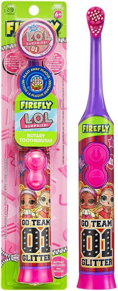 Firefly L.O.L. Surprise! Rotary Power Toothbrush for Kids