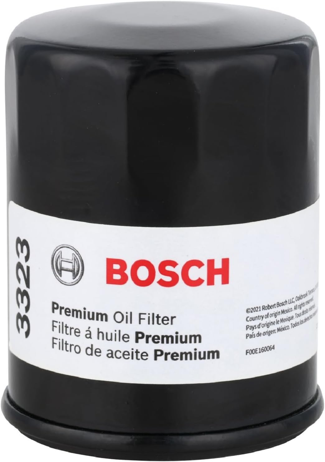 Bosch 3323 Premium Engine Oil Filter with FILTECH Filtration