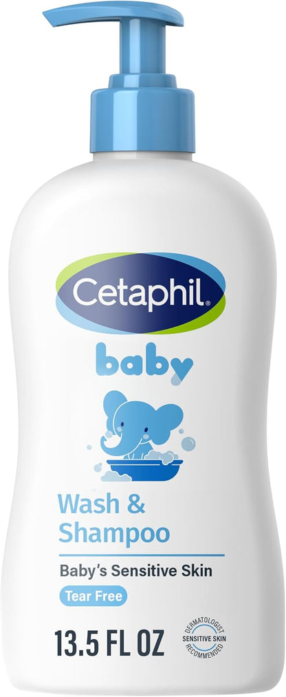 Cetaphil Baby Wash & Shampoo with Organic Calendula 13.5 fl oz