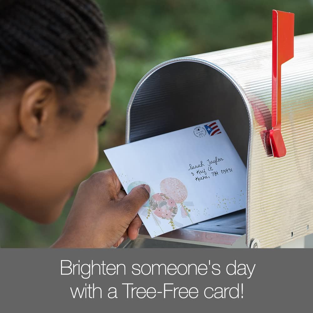 Tree-Free Greetings Engagement Greeting Cards 5 x 7 Inch, Pack of 2 - view 6