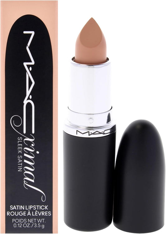 MAC Macximal Satin Lipstick, 833 Crème D'Nude, 0.12 oz