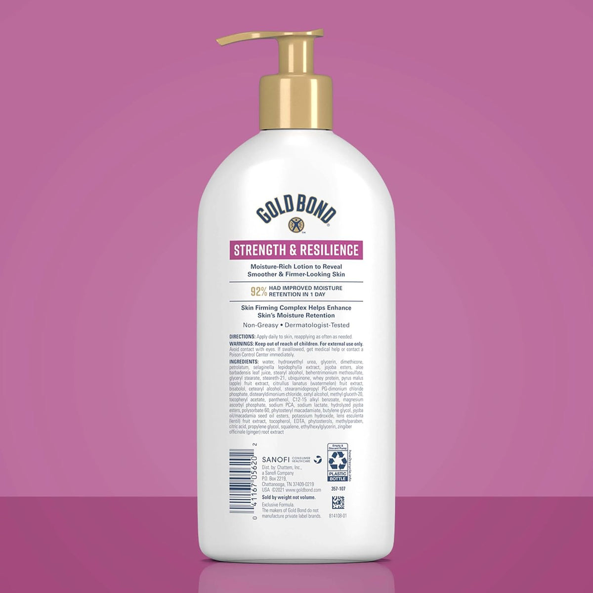 Gold Bond Age Renew Strength & Resilience Lotion for Mature Skin, 13 oz - view 3