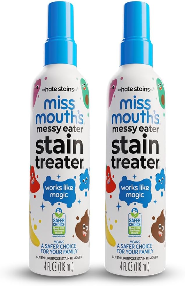 Miss Mouth's Messy Eater Stain Treater, 4 oz, Pack of 2