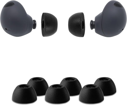 Comply Premium Foam Earplugs for Samsung Galaxy Buds2 Pro Size S 3 Pairs