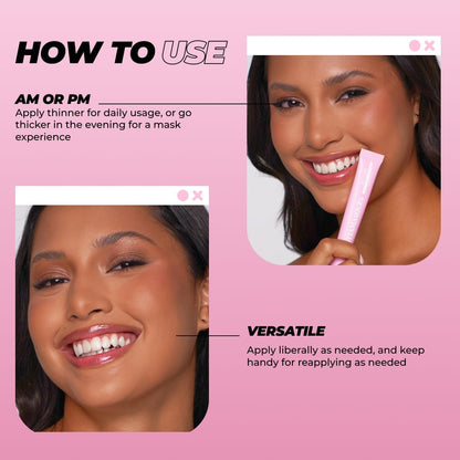 Vitamasques Peptide Tinted Lip Balm Vanilla Creme 0.33 fl oz - view 4