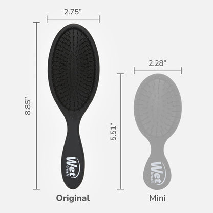 Wet Brush Original Detangler Hair Brush, Black Frost - view 5
